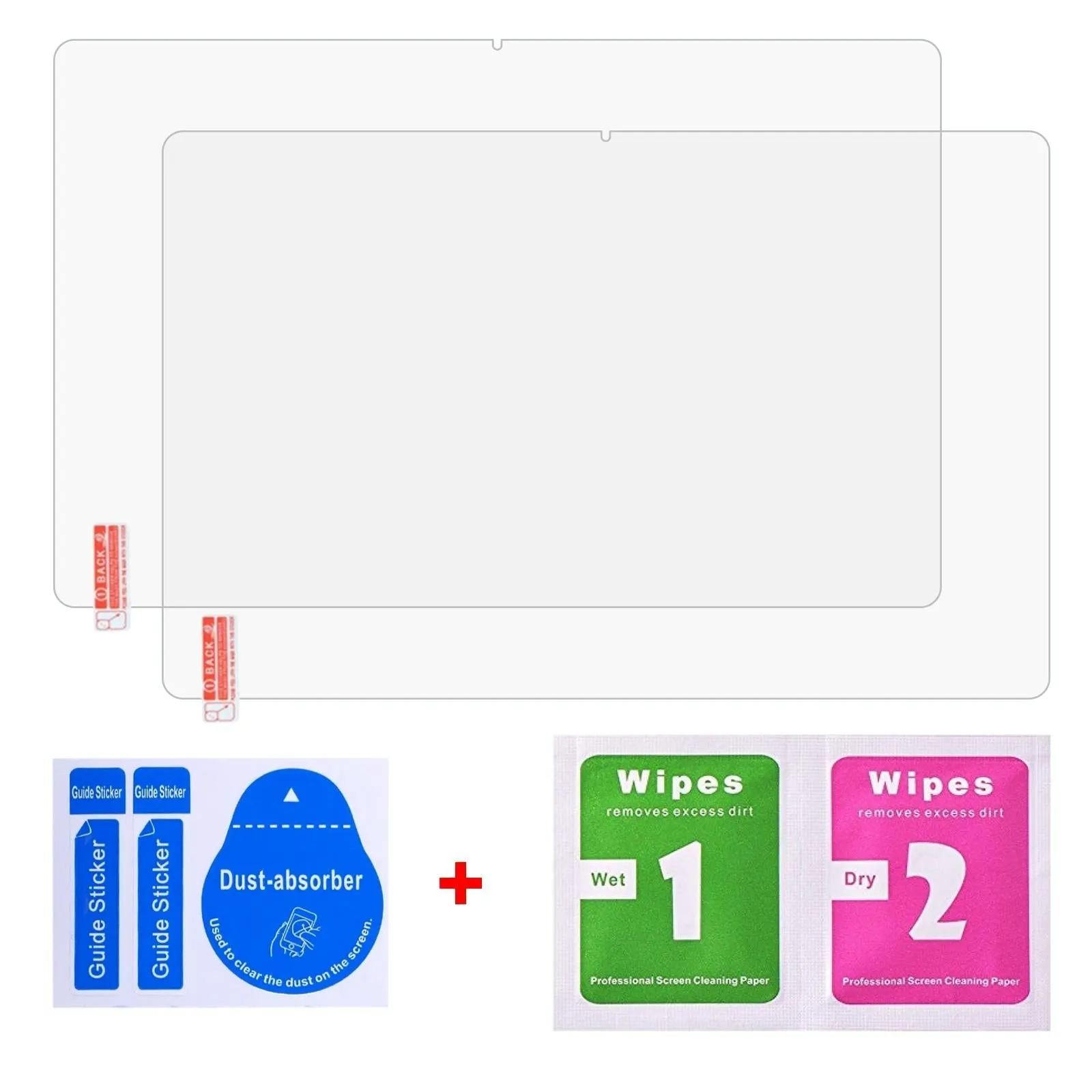 2-pack Tempered Glass Film for Huawei Matebook e Go - 9h 0.3mm Thickness