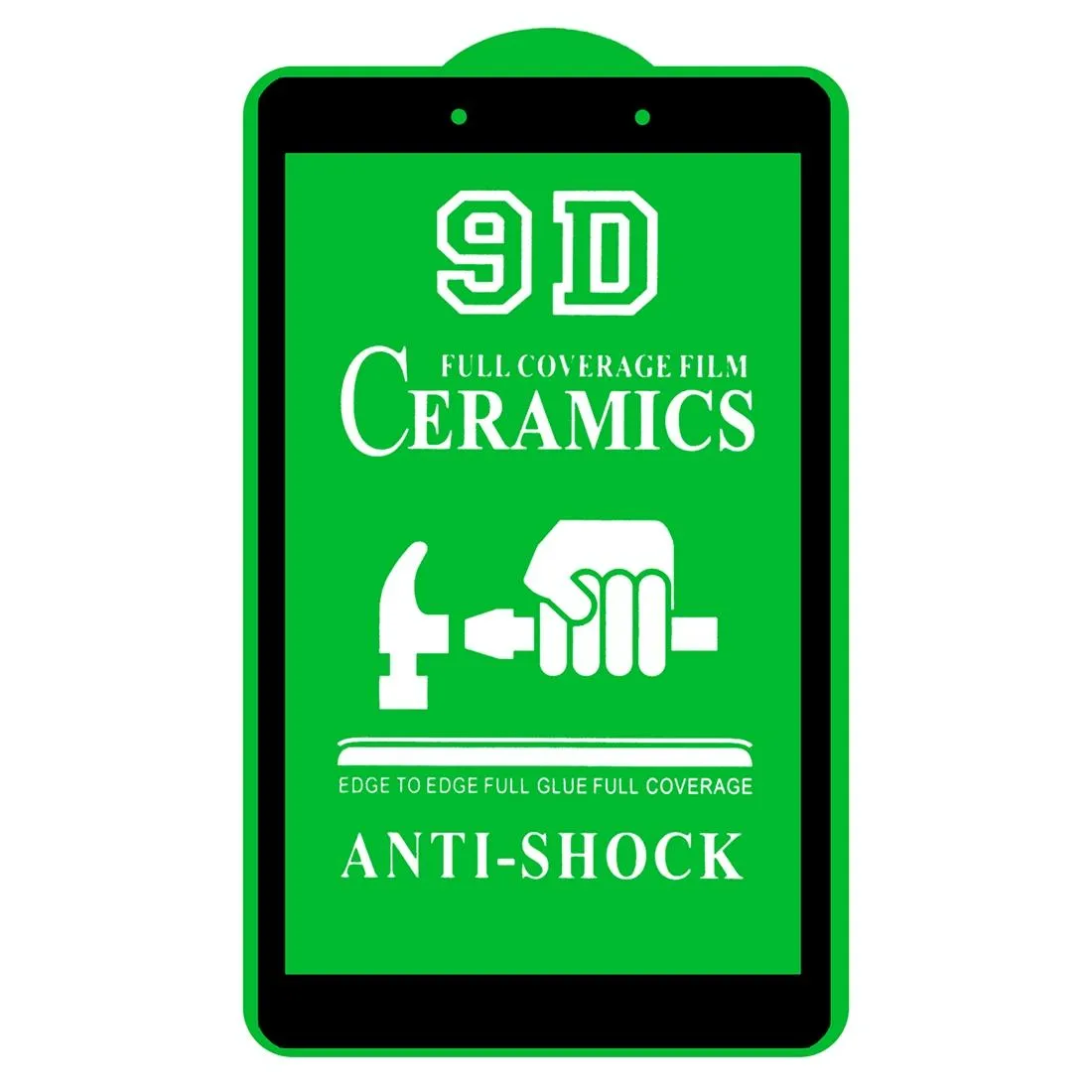 25-pack 9d Full Glue Ceramic Film for Samsung Galaxy Tab a 8.0 2019 - Full Screen