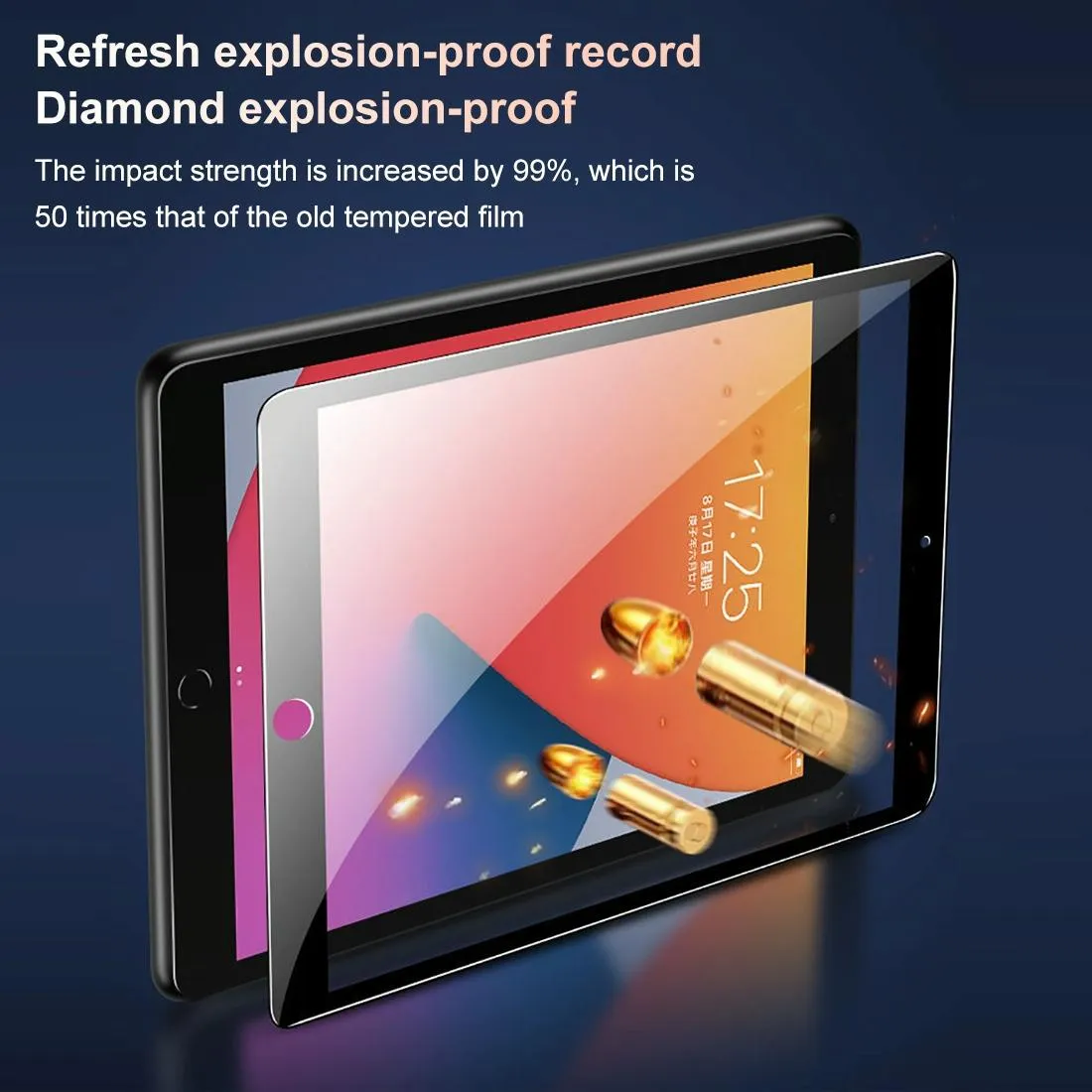 25-pack 9d Full Glue Ceramic Film for Samsung Galaxy Tab a 8.0 2019 - Full Screen