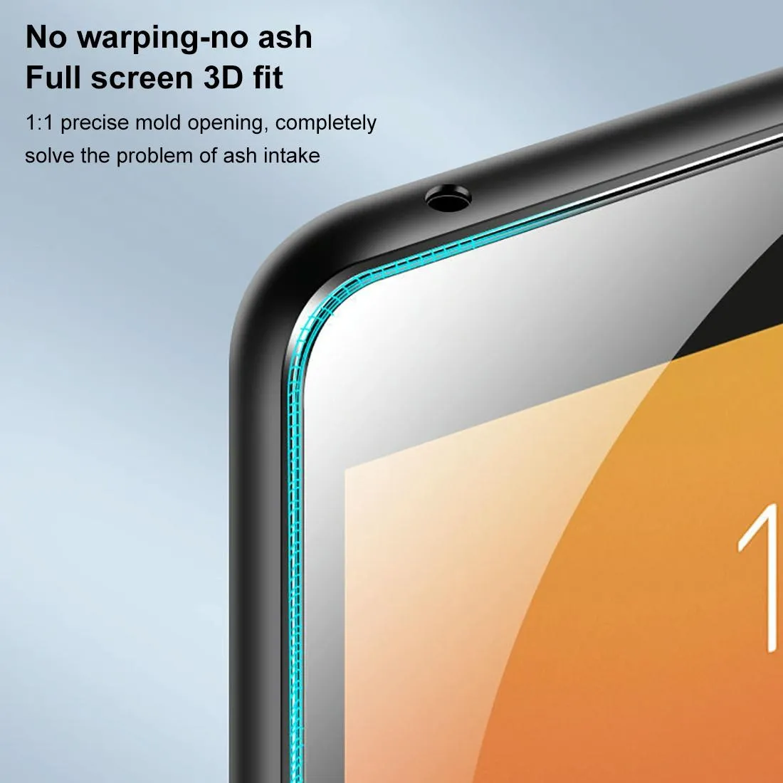 25-pack 9d Full Glue Ceramic Film for Samsung Galaxy Tab a 8.0 2019 - Full Screen