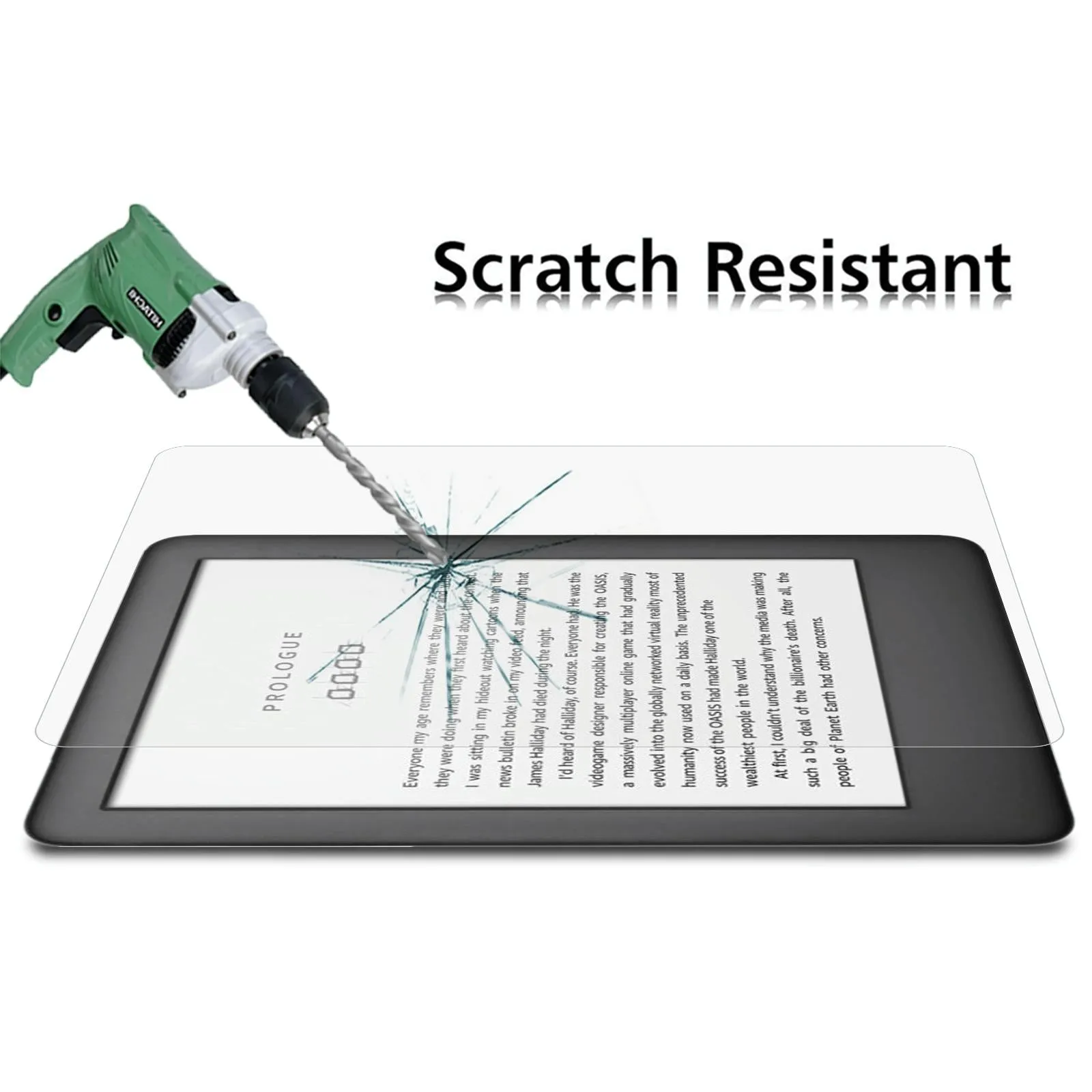 25-Pack Tempered Glass Film For Amazon Kindle 2019 - 9H 2.5D Explosion-Proof
