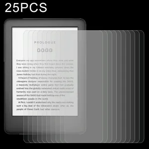 25-Pack Tempered Glass Film For Amazon Kindle 2019 - 9H 2.5D Explosion-Proof