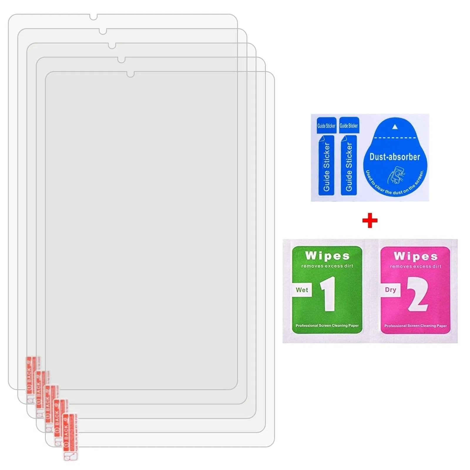 25-Pack Tempered Glass Film For Lenovo Legion Y700 Tablet - 9H 2.5D Explosion-Proof