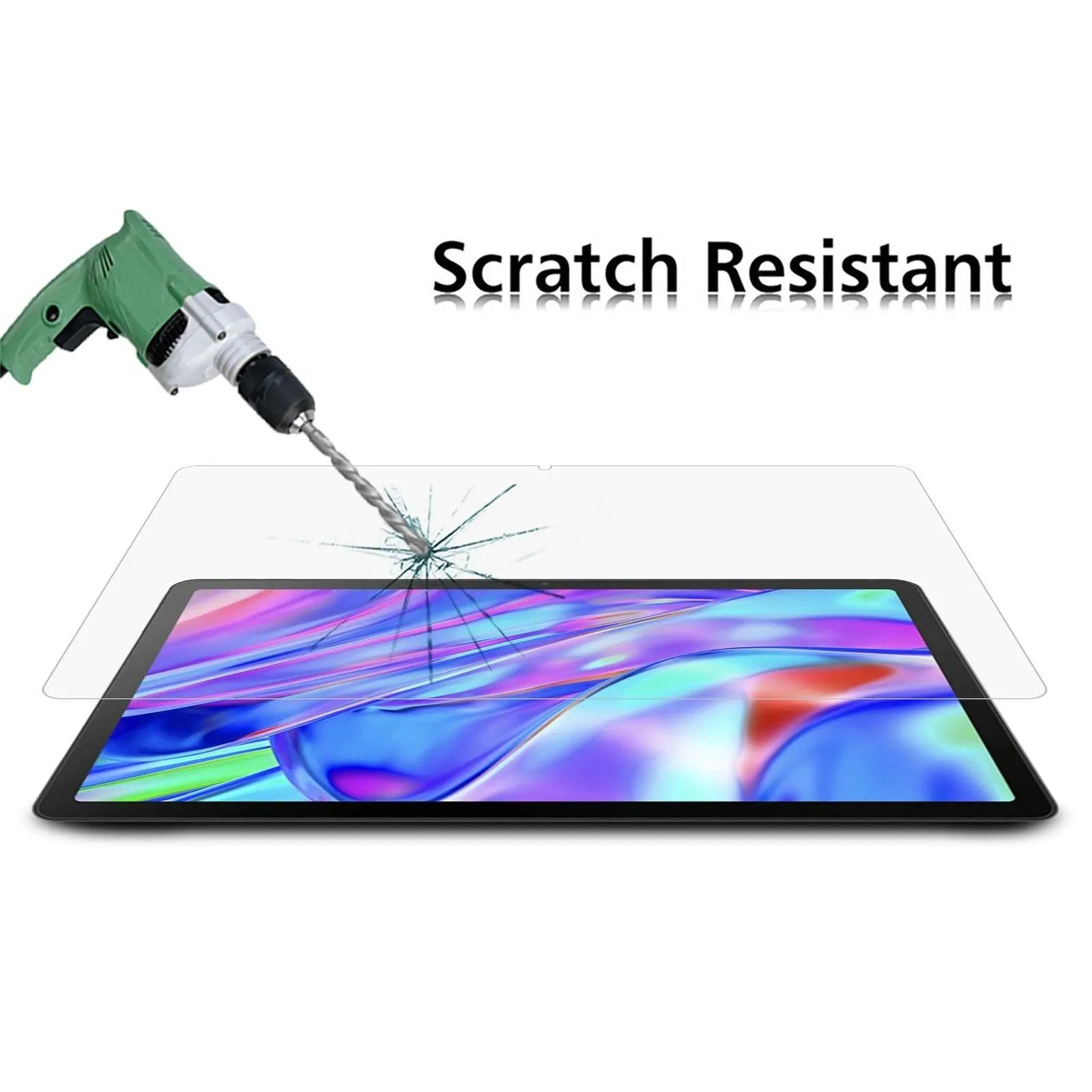 25-Pack Tempered Glass Film For Lenovo Pad 2022 / M10 Plus Gen 3 / K10 Pro 10.6 Tablet - 9H 2.5D Explosion-Proof