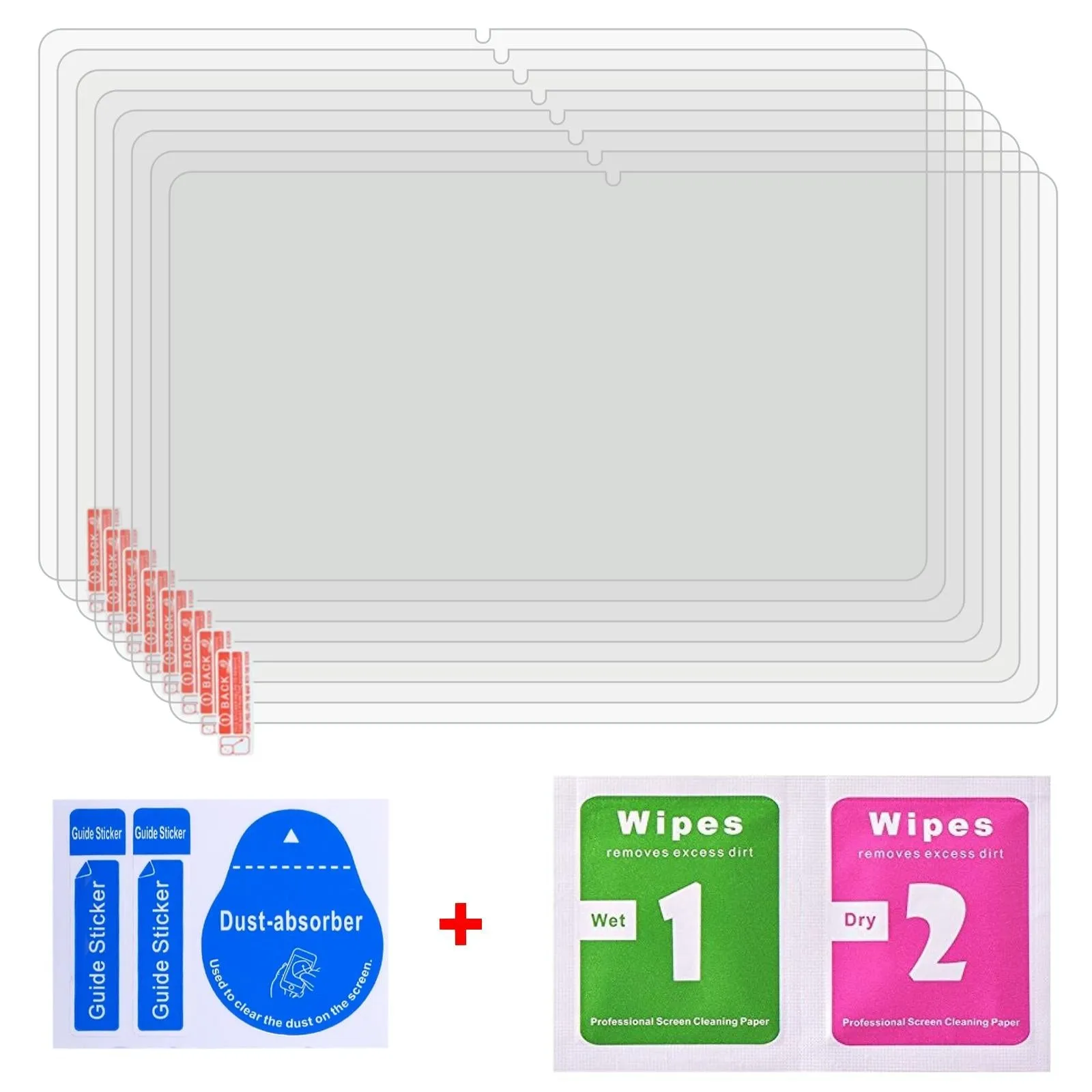 25-Pack Tempered Glass Film For Lenovo Pad 2022 / M10 Plus Gen 3 / K10 Pro 10.6 Tablet - 9H 2.5D Explosion-Proof