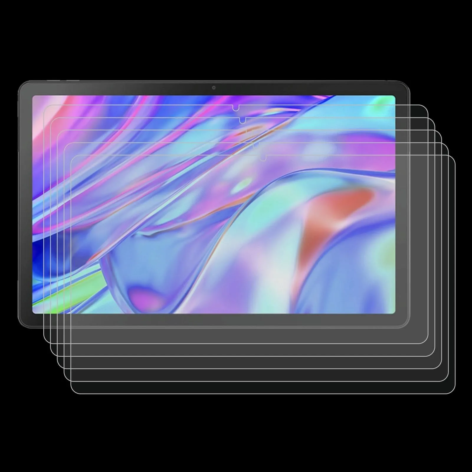 25-Pack Tempered Glass Film For Lenovo Pad 2022 / M10 Plus Gen 3 / K10 Pro 10.6 Tablet - 9H 2.5D Explosion-Proof