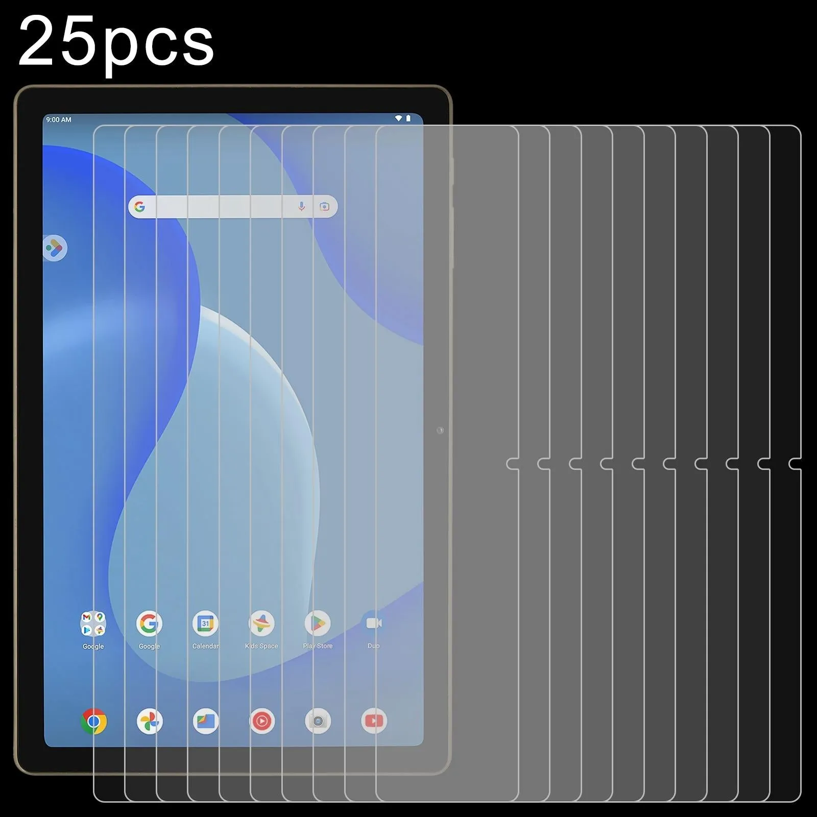 25 Pieces 9H Tempered Glass Film 0.3Mm Thickness Explosion-Proof