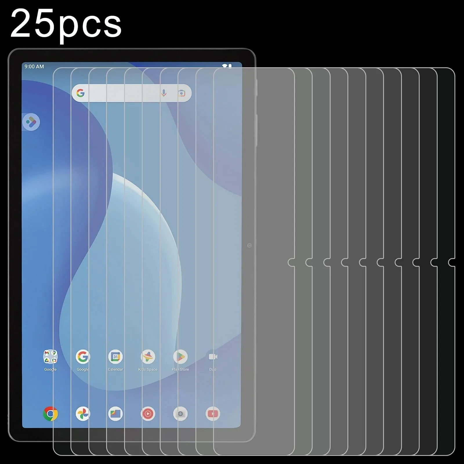 25 Pieces 9H Tempered Glass Film 0.3Mm Thickness Explosion-Proof