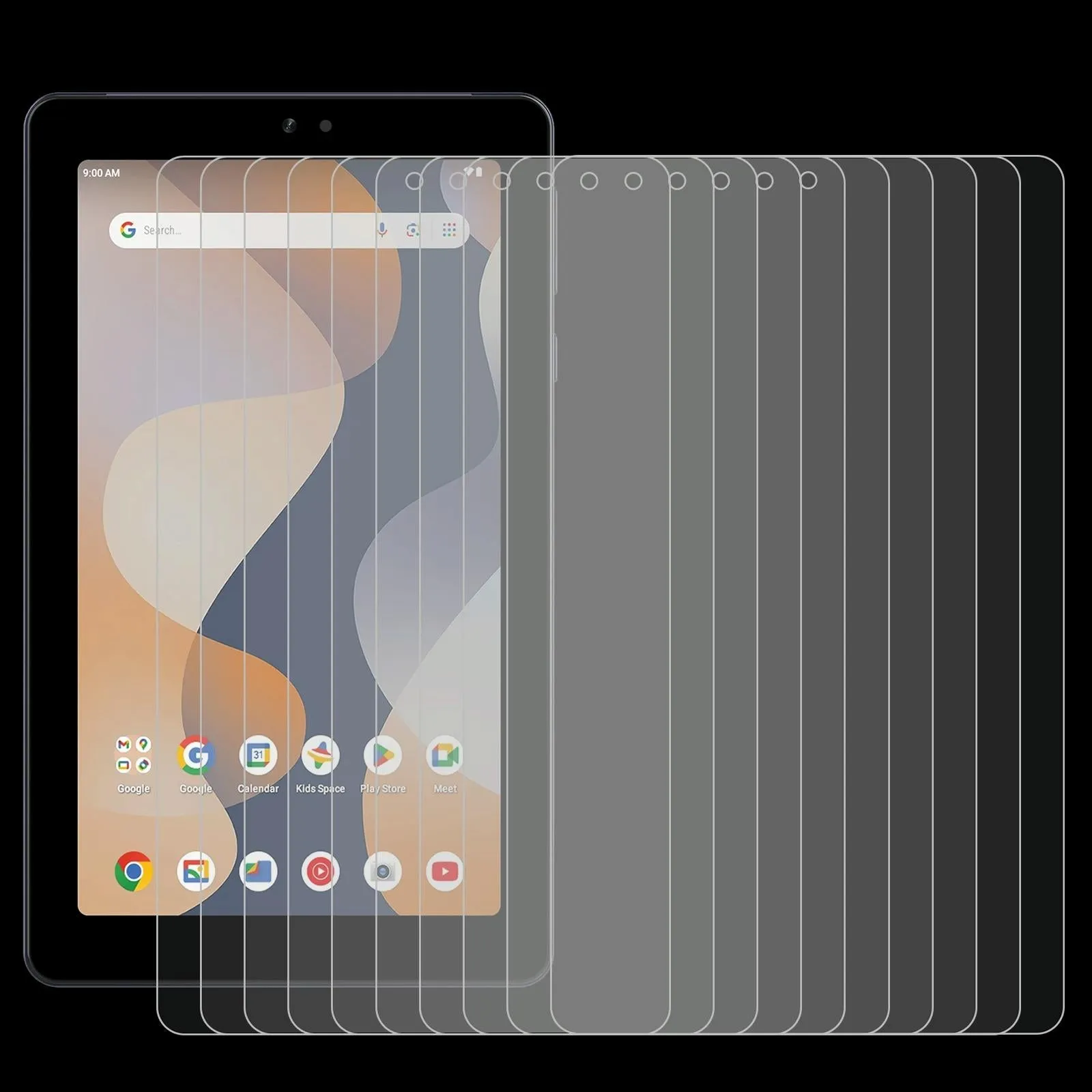 25 Pieces 9H Tempered Glass Film 0.3Mm Thickness Explosion-Proof