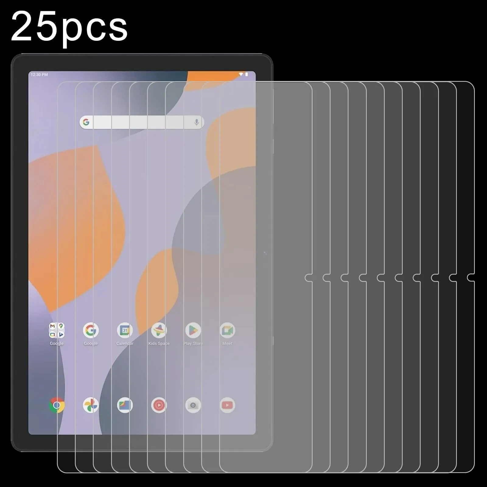 25 Pieces 9H Tempered Glass Film 0.3Mm Thickness Explosion-Proof
