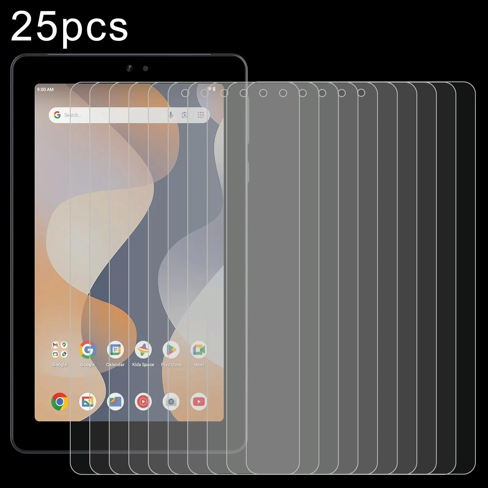 25 Pieces 9H Tempered Glass Film 0.3Mm Thickness Explosion-Proof