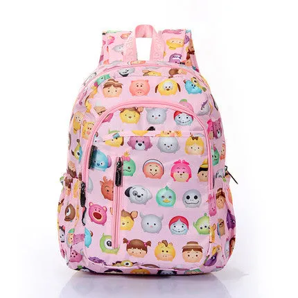 36cm Kids Backpack with Cartoon figures - Free Shipping to N.A.