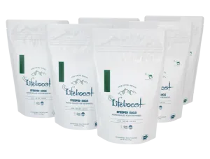 6x Medium Roast Lifeboost Go Bags -10 bags