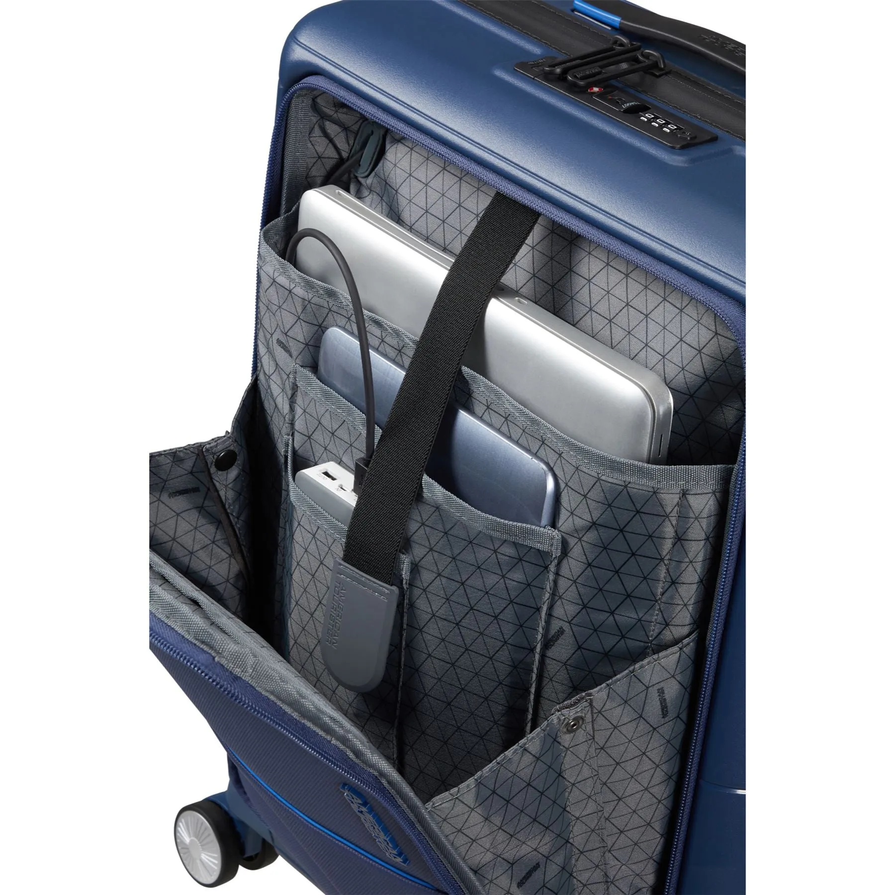 American Tourister Hello Cabin 4 Wheel Business Carry On Suitcase