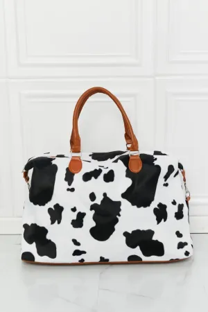 Animal Print Plush Weekender Bag Animal Print Plush Weekender Bag