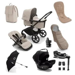 Bugaboo Fox 5 Ultimate Newborn Bundle - Desert Taupe