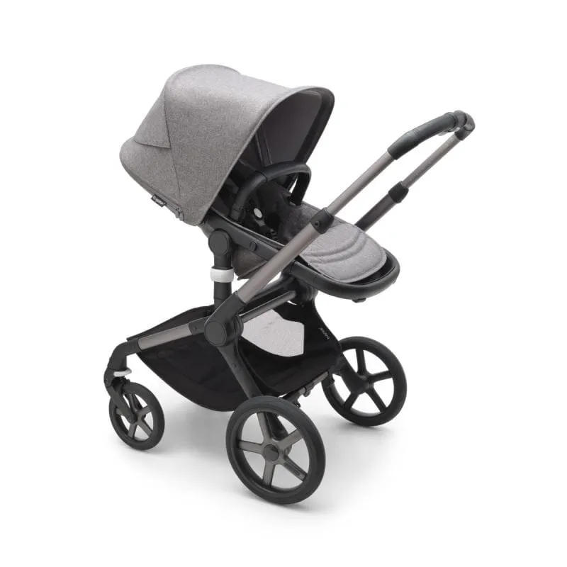 Bugaboo Fox 5 Ultimate Newborn Bundle - Grey Melange