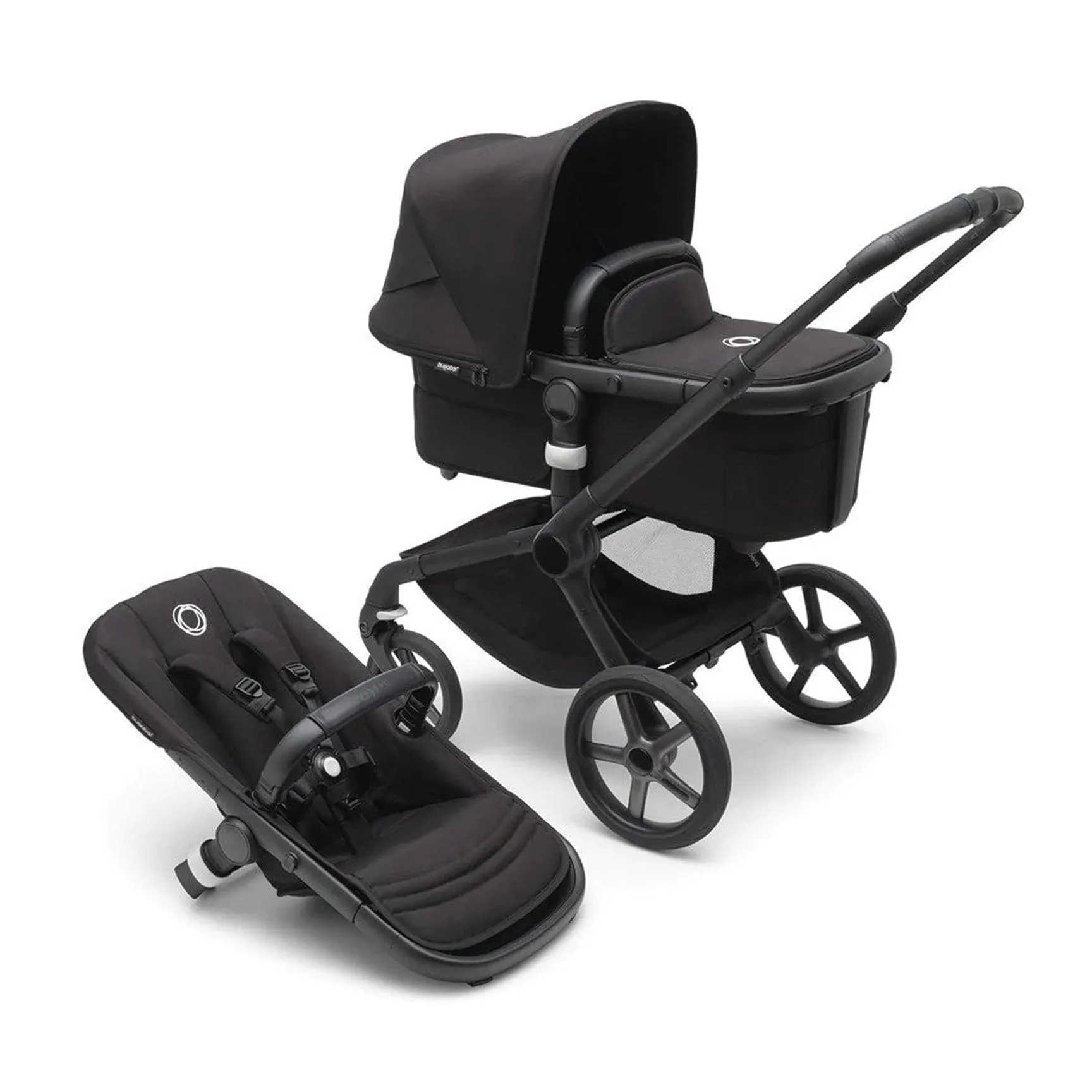 Bugaboo Fox 5 Ultimate Newborn Bundle - Midnight Black