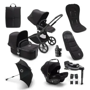 Bugaboo Fox 5 Ultimate Newborn Bundle - Midnight Black