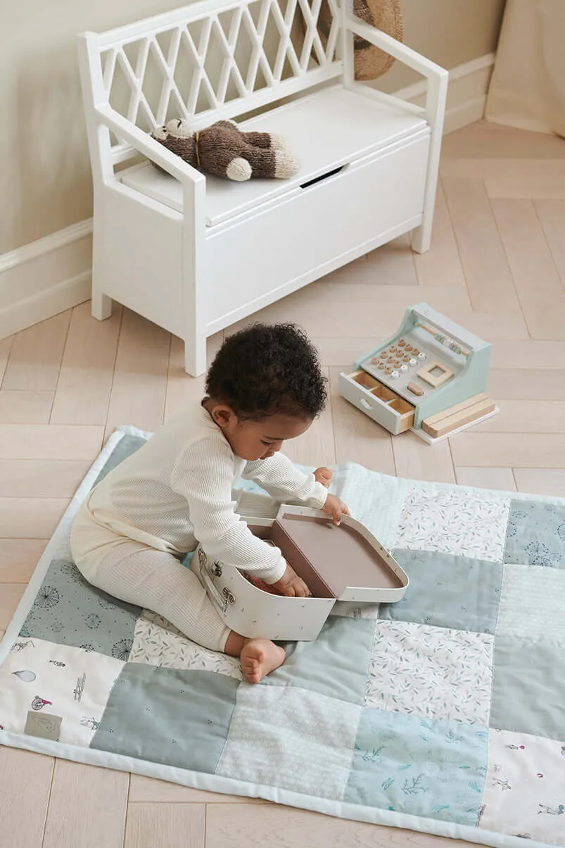 Cam Cam Kids Suitcases Set - Fawn   Pressed Leaves Rose