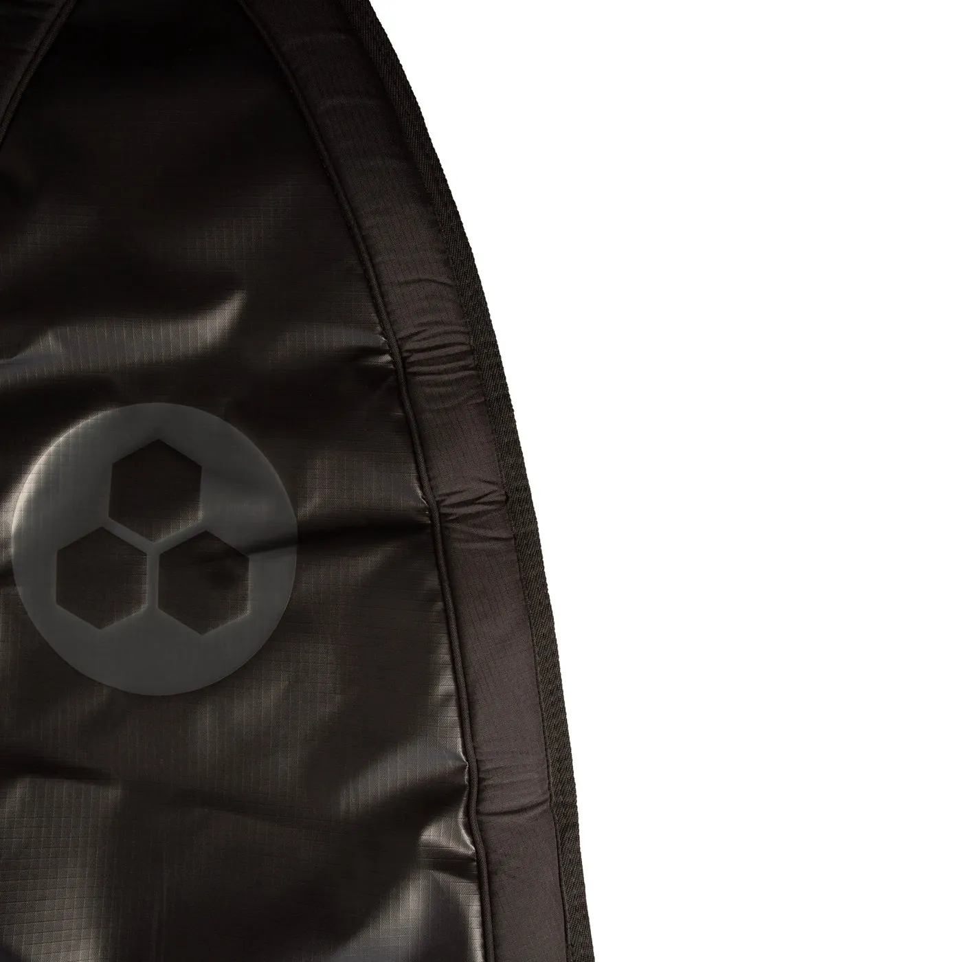 Channel Islands Board Cover - SINGLE/DOUBLE TRAVELER HYBRID BAG BLACK