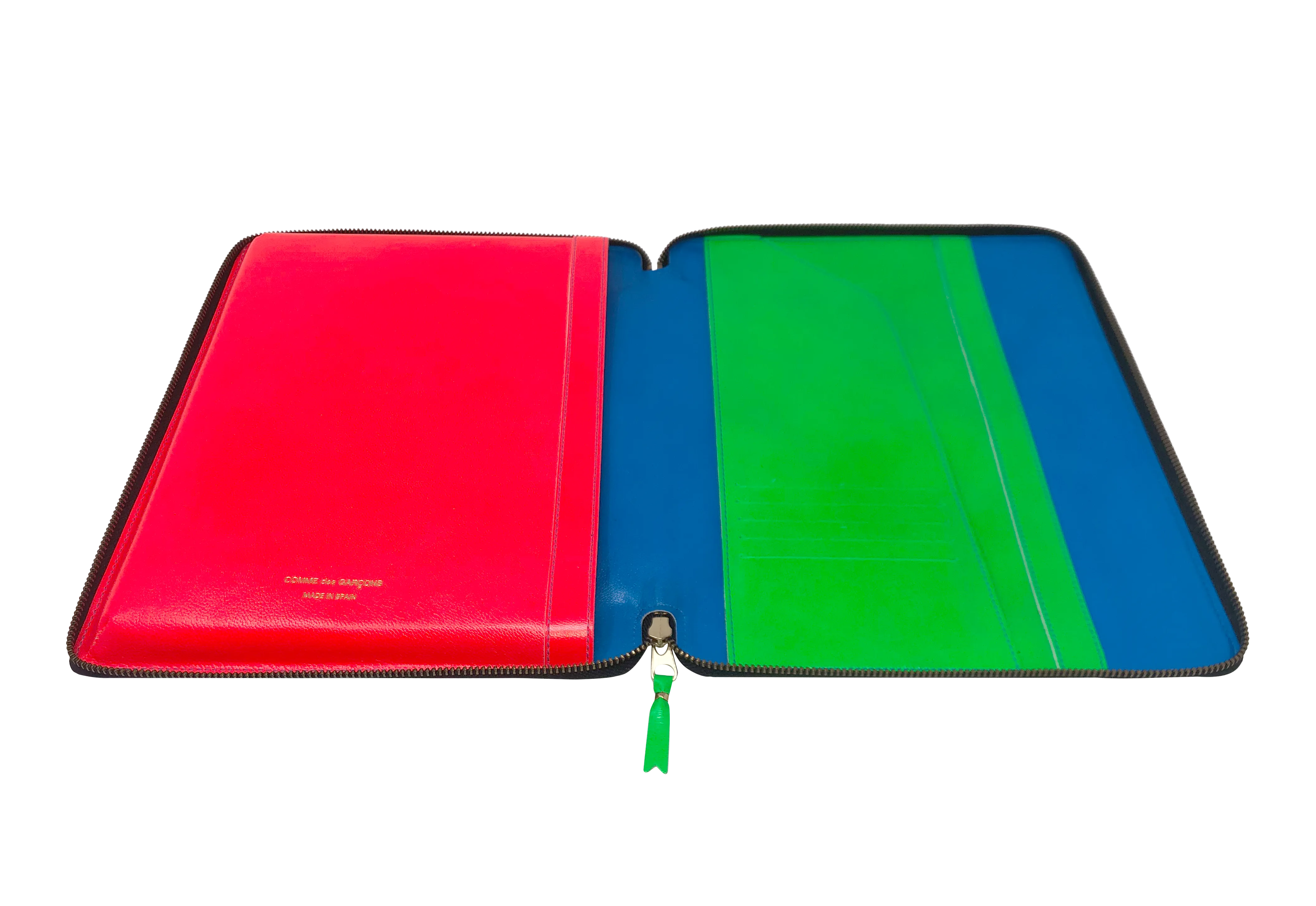 Comme des Garçons Super Fluo Blue iPad case