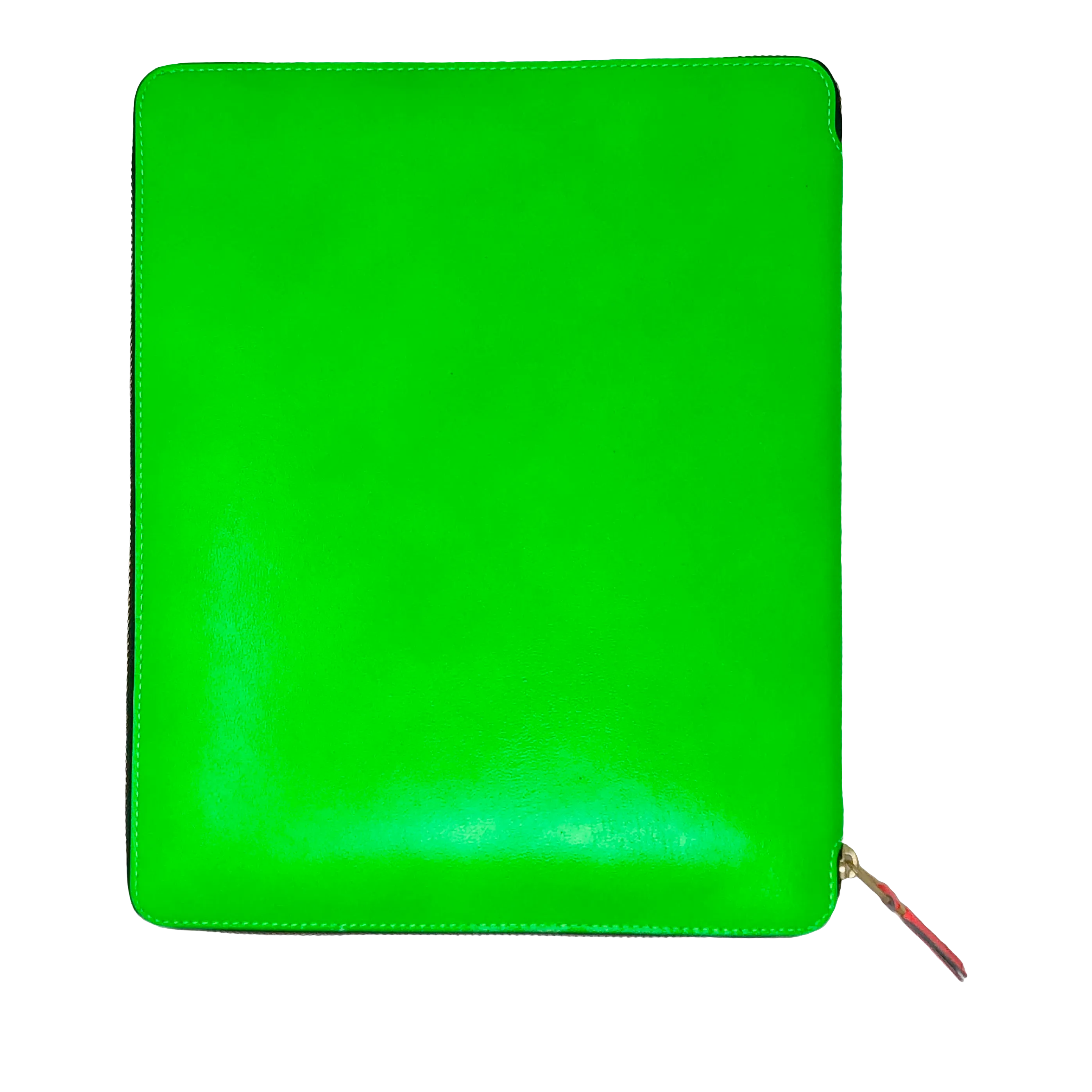 Comme des Garçons Super Fluo Green iPad case