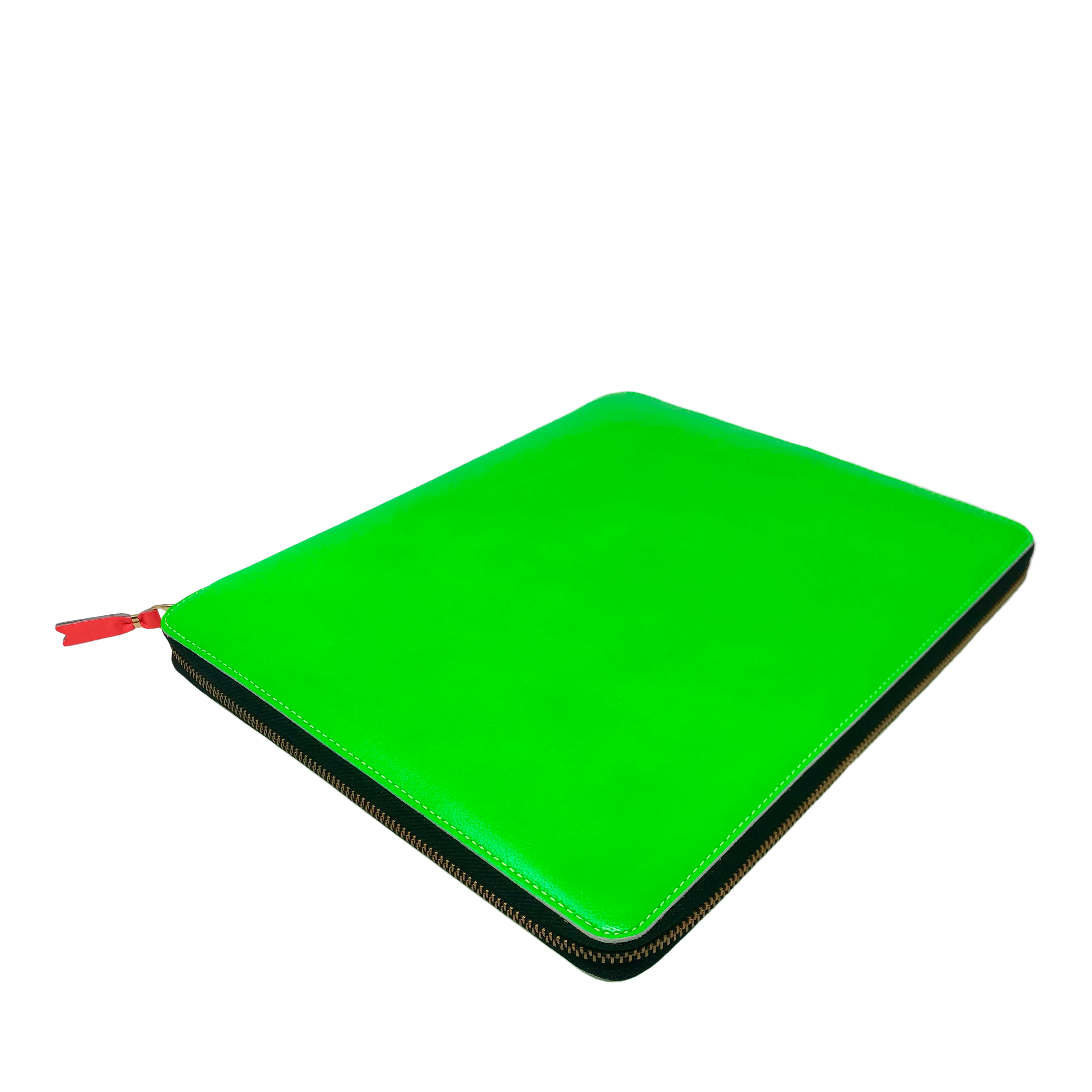 Comme des Garçons Super Fluo Green iPad case