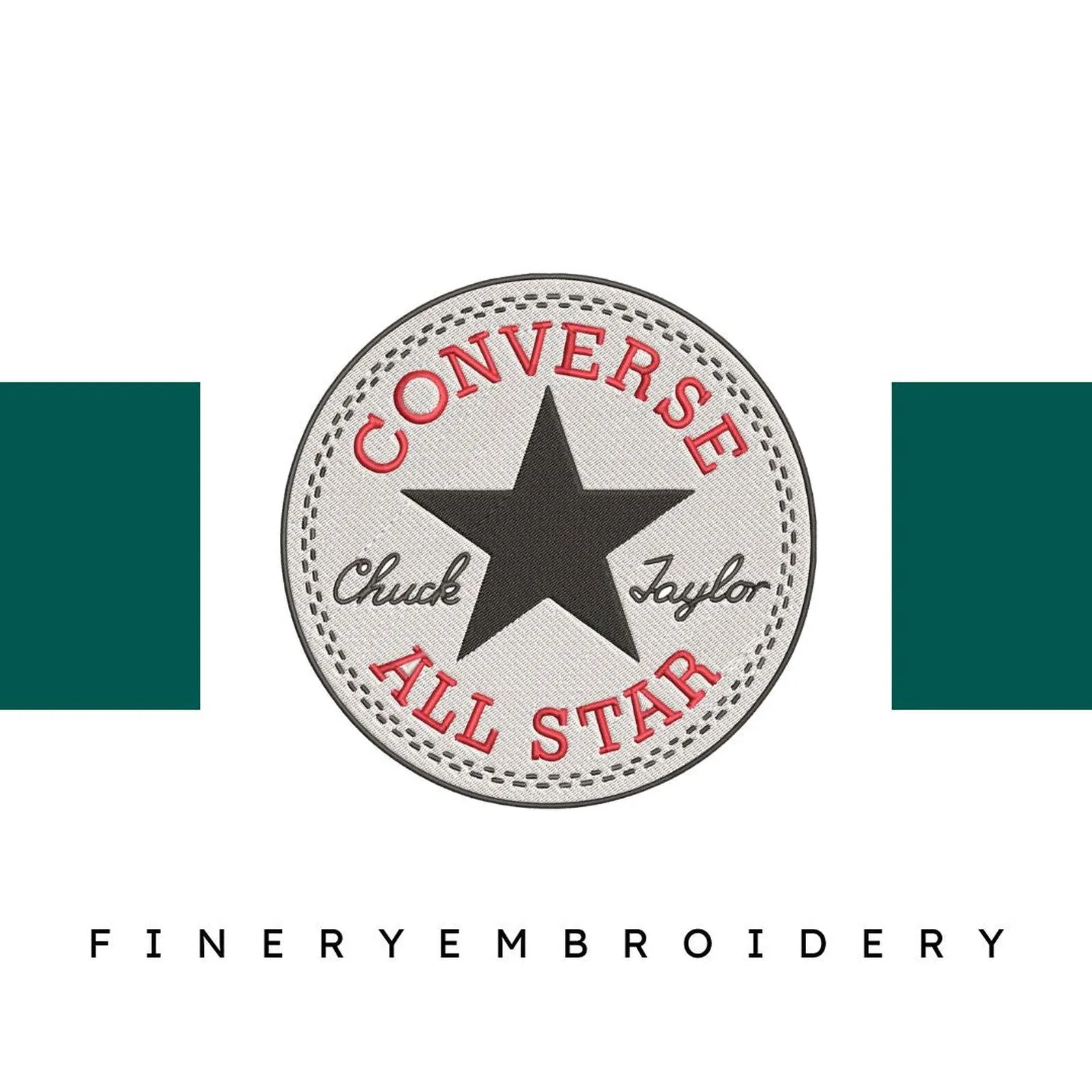 Converse Chuck Taylor Embroidery Design