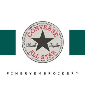 Converse Chuck Taylor Embroidery Design