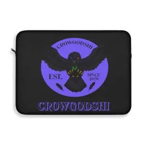 Crowgodshi First Generation Laptop Sleeve, PURPLE LOGO