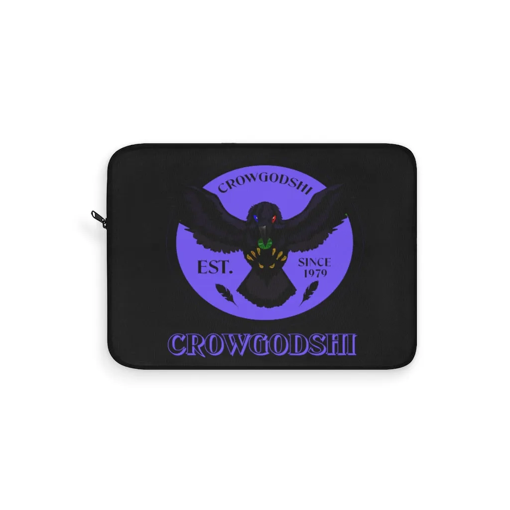Crowgodshi First Generation Laptop Sleeve, PURPLE LOGO