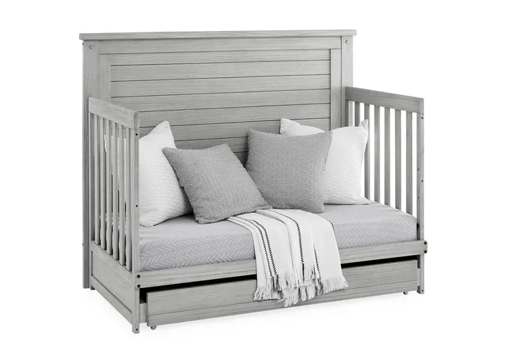 Delta Children- Caden 6-in-1 Convertible Crib with Trundle Drawer