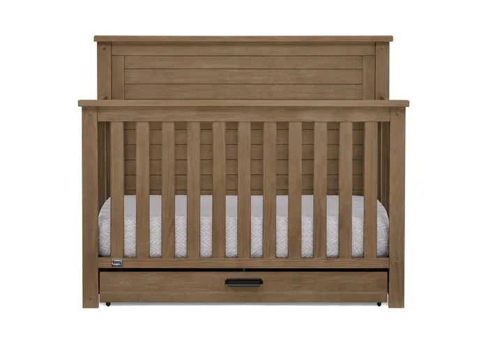 Delta Children- Caden 6-in-1 Convertible Crib with Trundle Drawer