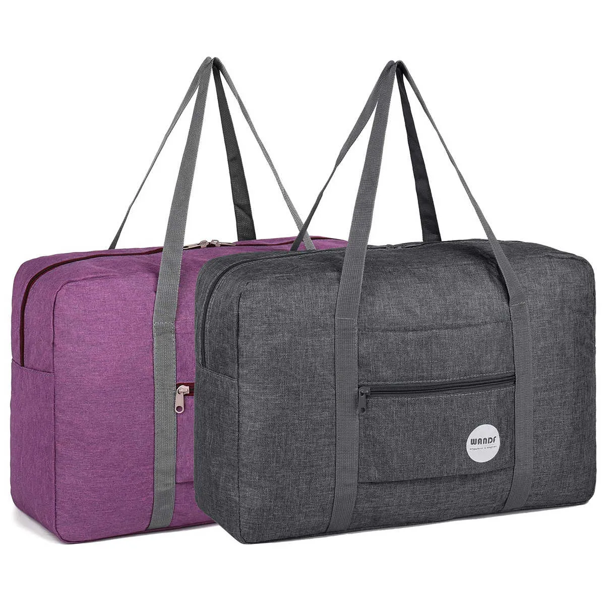Foldable Duffel Luggage Bags Set (2 Pieces)
