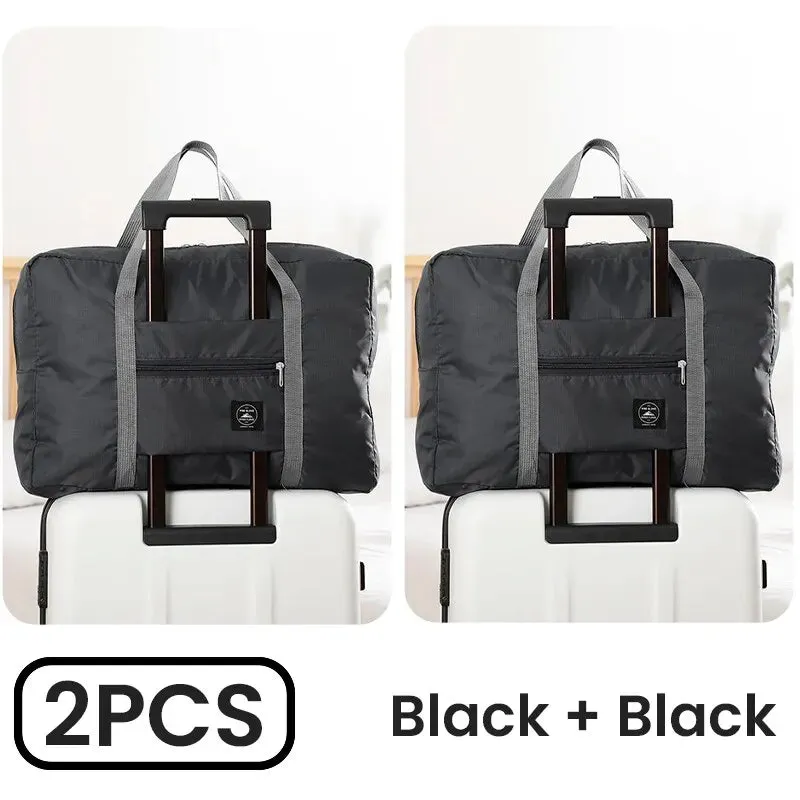 Foldable Travel Duffel Bag for Airlines Pack of 2