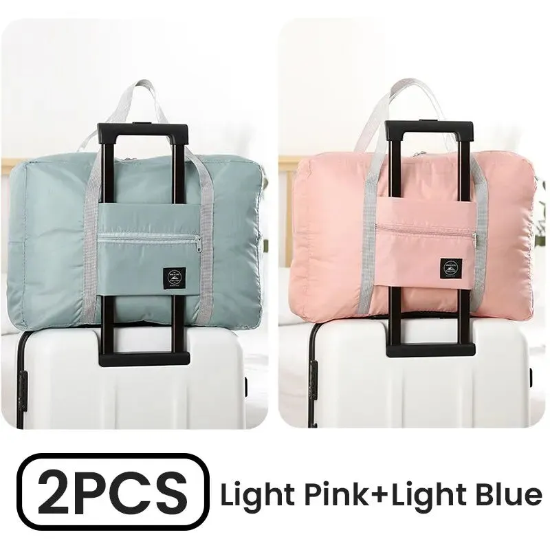 Foldable Travel Duffel Bag for Airlines Pack of 2