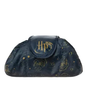 Harry Potter Icons Womens Blue Makeup Bag