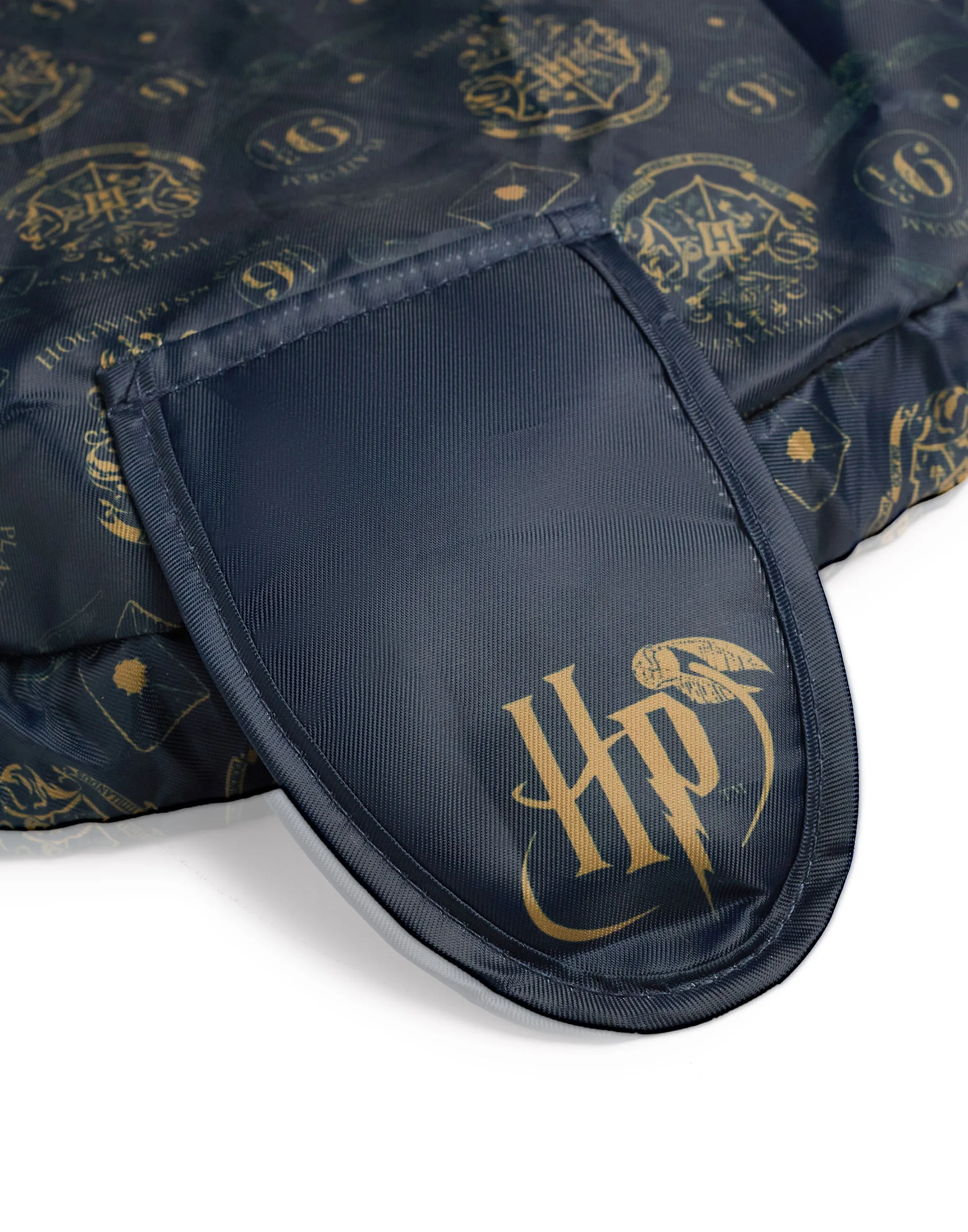 Harry Potter Icons Womens Blue Makeup Bag