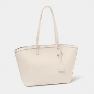 Katie Loxton Travel Tote Bag Off White