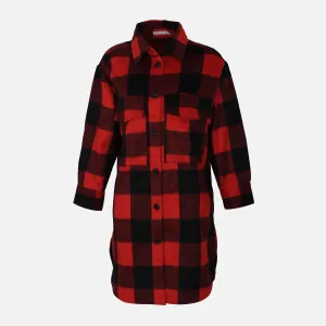LADIES CHECKED OVERSHIRT LADIES CHECKED OVERSHIRT