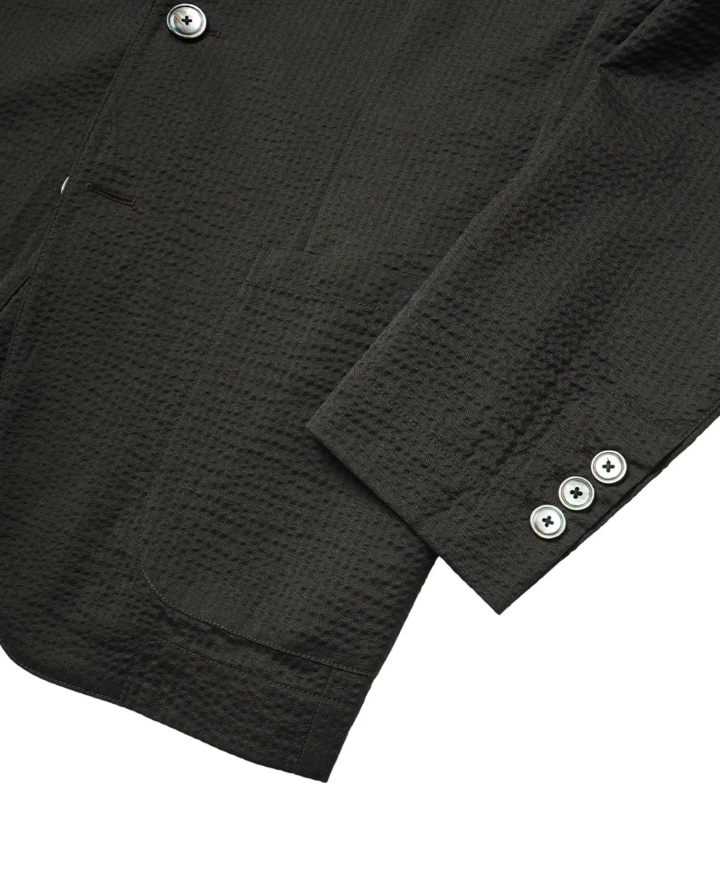 Lightweight Wool Seersucker Jacket