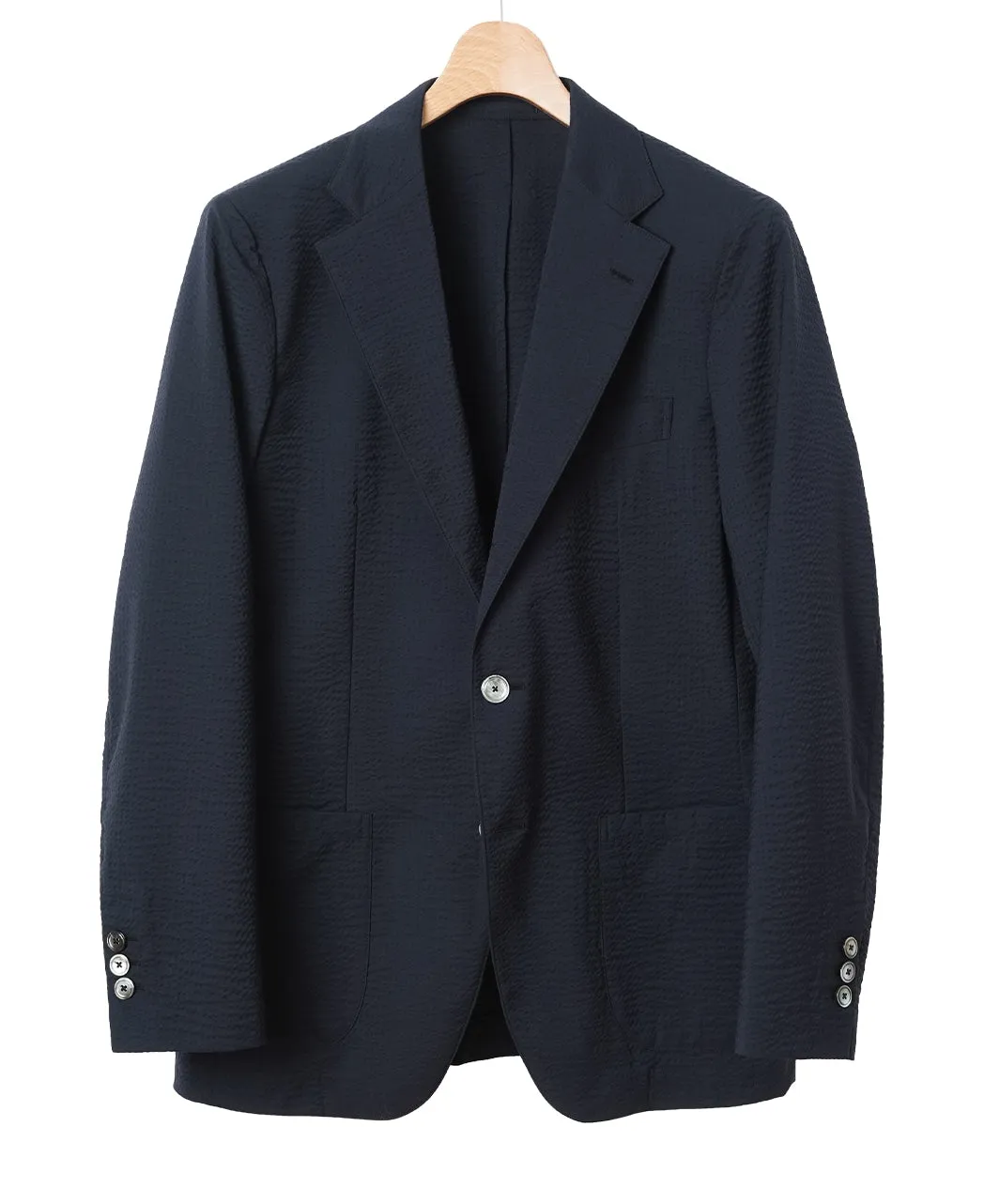 Lightweight Wool Seersucker Jacket