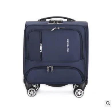 Men Travel Rolling luggage bag On Wheels