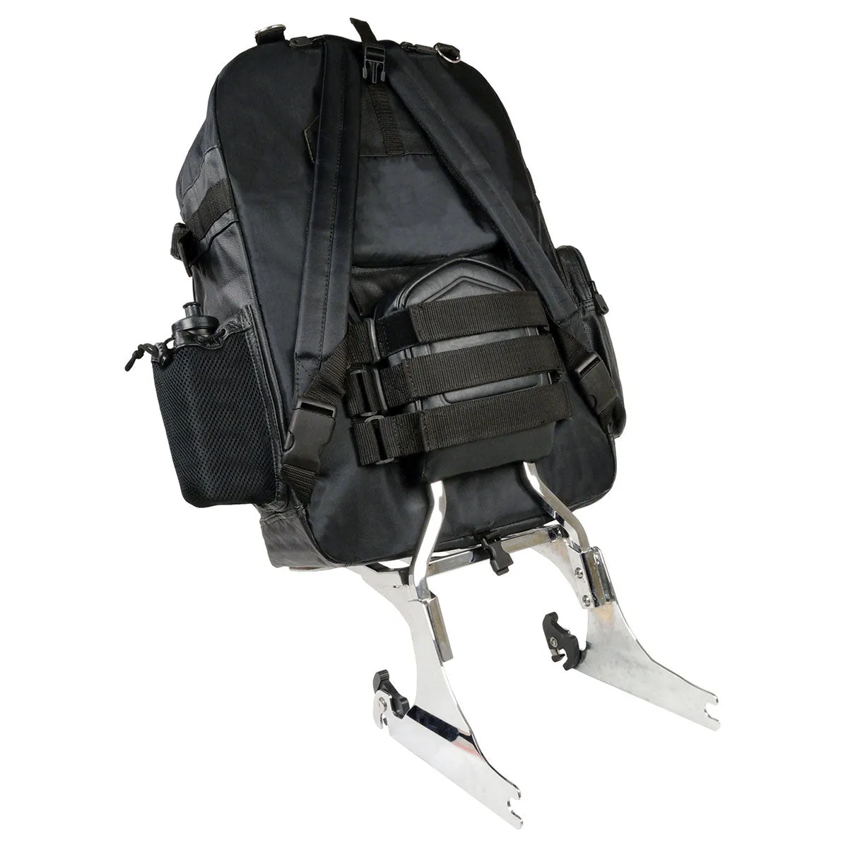 Milwaukee Leather SH540 Medium Black Size Leather and Textile