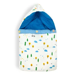 Muslin Carry Nest for Baby -Traveling Bed Soft Cotton - Cycle
