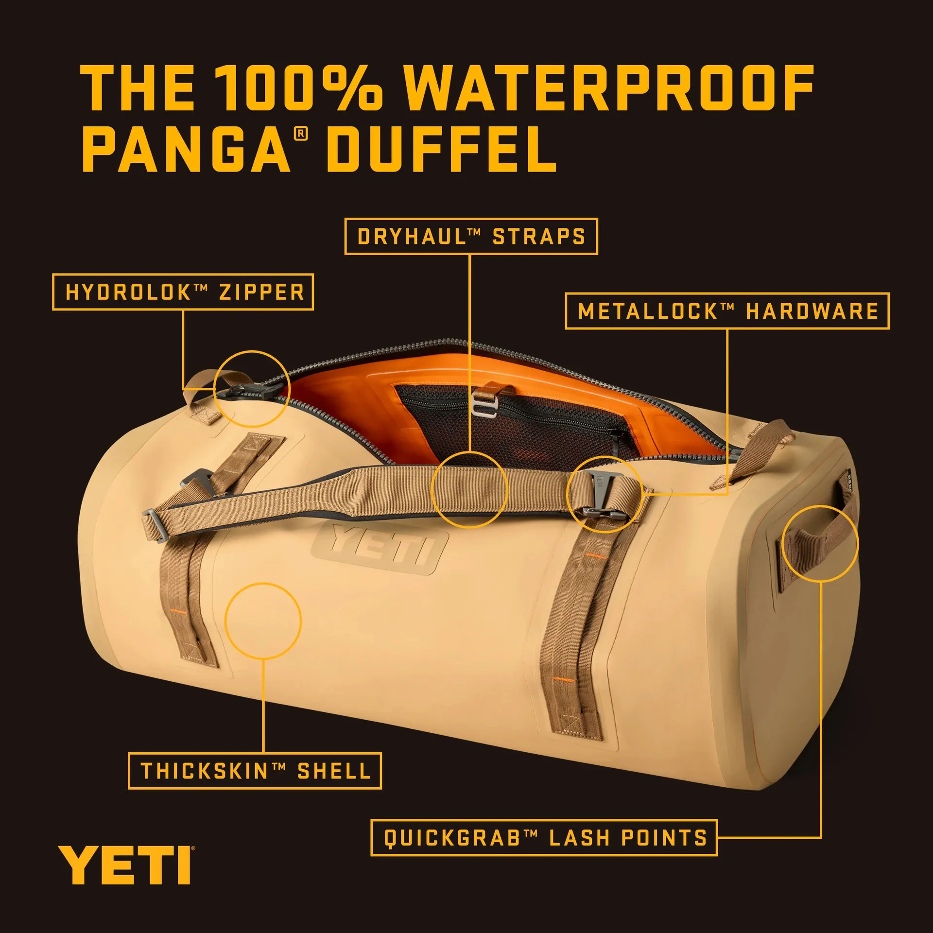 Panga 75L Waterproof Duffel