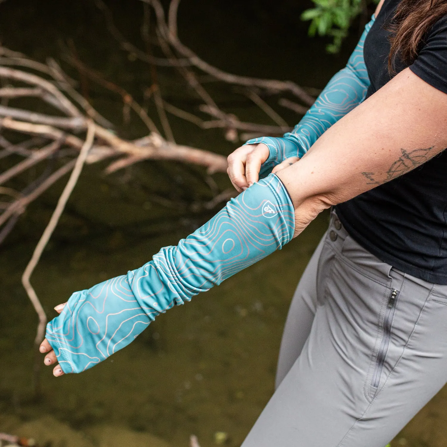 Protection Sleeves - Topo Map