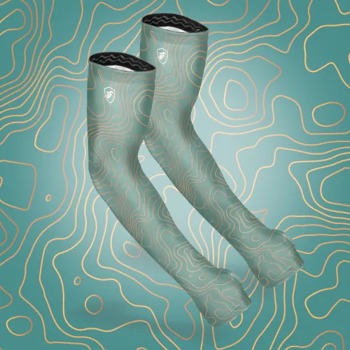 Protection Sleeves - Topo Map