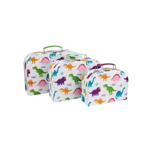 Roarsome Dinosaurs'  Suitcase Luggage Storage Set